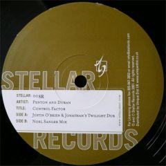 Penton & Duran - Penton & Duran - Control Factor - Stellar