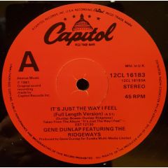Gene Dunlap & The Ridgeways - Gene Dunlap & The Ridgeways - It's Just The Way I Feel - Capitol