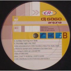 DJ Gogo - DJ Gogo - Anjuna - Cyber Records