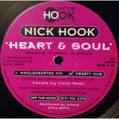 Nick Hook - Nick Hook - Heart & Soul - Off The Hook