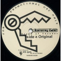 Tommy Gee - Tommy Gee - Drums Of Thunder - R & S Records
