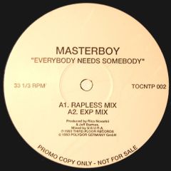 Masterboy - Masterboy - Everybody Needs Somebody - Polydor