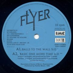 Flyer - Flyer - Balls To The Wall - Dance Device