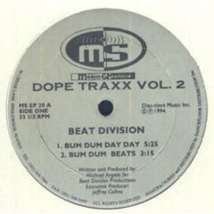 Beat Division - Beat Division - Dope Traxx Volume 2 - Music Station