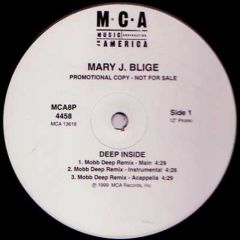 Mary J. Blige - Mary J. Blige - Deep Inside (Remix) - MCA
