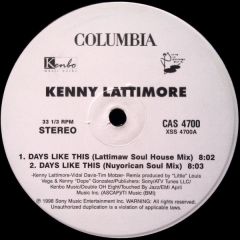 Kenny Lattimore - Kenny Lattimore - Days Like This - Columbia