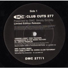 Stonebridge Vs C&C Music Factory - Stonebridge Vs C&C Music Factory - Deeper Loves Ft Aretha Franklin - DMC