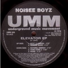 Noisee Boyz - Noisee Boyz - Elevator EP - UMM