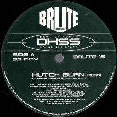 Dhss - Dhss - Hutch Burn - Brute Records