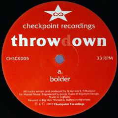 Throwdown - Throwdown - Bolder - Checkpoint