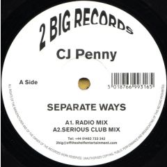 Cj Penny - Cj Penny - Separate Ways - 2 Big Records