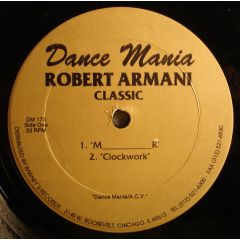Robert Armani - Robert Armani - Classic - Dance Mania