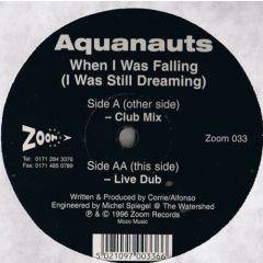 Aquanauts - When I Was Falling - Zoom