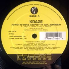 Kraze - Kraze - Power To Move - Freeze