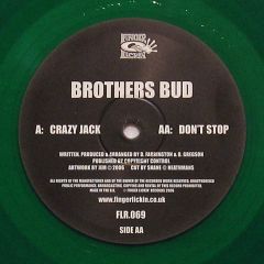 Brothers Bud - Brothers Bud - Crazy Jack (Green Vinyl) - Finger Lickin