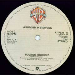 Ashford & Simpson - Love Don't Make It Right / Bourgie Bourgie - Warner Bros. Records
