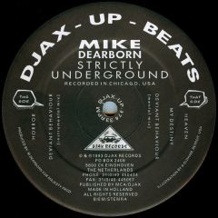Mike Dearborn - Mike Dearborn - Strictly Underground - Djax Up Beats