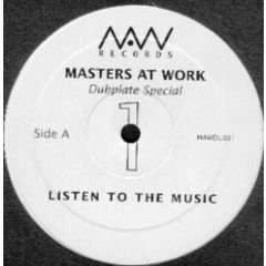 Masters At Work - Masters At Work - Dubplate Special 1 - MAW Records
