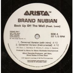Brand Nubian - Brand Nubian - Back Up Off The Wall - Arista