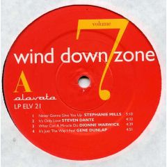 Various Artists - Various Artists - The Wind Down Zone 7 - Elevate