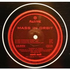 Mass In Orbit - Mass In Orbit - Overdrive - Massive Records