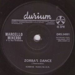 Marcello Minerbi E La Sua Orchestra - Marcello Minerbi E La Sua Orchestra - Zorba's Dance - Durium