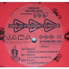 Cesar De Melero Presents D.D.D. - Cesar De Melero Presents D.D.D. - Nada - Pro-Zak Trax