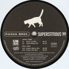 Pasha Bros. - Pasha Bros. - Superstitious 99 - Unsubmissive Records