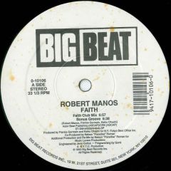 Robert Manos - Robert Manos - Faith - Big Beat