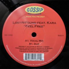 Lost Found Feat Kara  - Lost Found Feat Kara  - Feel Free - Gossip