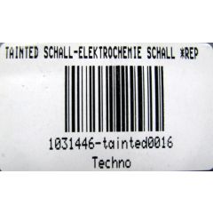 Elektrochemie Schall - Elektrochemie Schall - Tainted Schall (Clear Vinyl) - Tainted 1