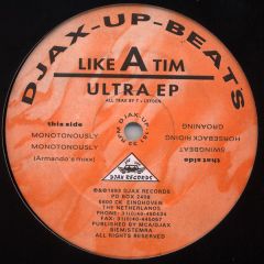 Like A Tim - Like A Tim - Ultra EP - Djax Up Beats