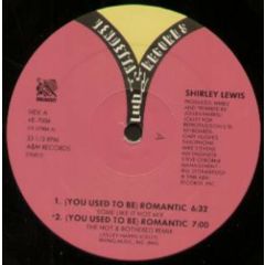 Shirley Lewis - Shirley Lewis - You Used To Be Romantic - Vendetta