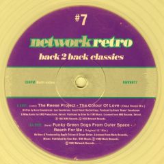 Funky Green Dogs / Reese - Funky Green Dogs / Reese - Reach For Me / Colour Of Love - Network Retro