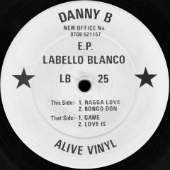Danny B - Danny B - Ragga Love - Labello Blanco