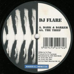 DJ Flare - DJ Flare - Dark & Darker / The Thief - Malice Records