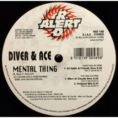 Diver & Ace - Diver & Ace - Mental Thing - Red Alert