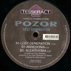 Pozor - Pozor - Lost Generation - Tesseract Records