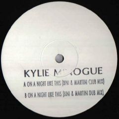 Kylie Minogue - Kylie Minogue - On A Night Like This (Remix) - White