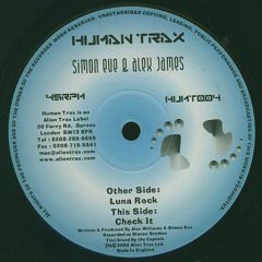 Simon Eve & Alex James - Simon Eve & Alex James - Luna Rock - Human Trax