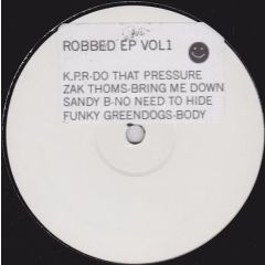 Various Artists - Various Artists - Robbed EP Vol 1 - White