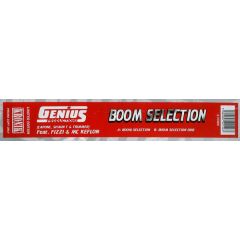 Genius Cru Feat. MC Fizzy & MC Keflon - Genius Cru Feat. MC Fizzy & MC Keflon - Boom Selection - Kronik Records