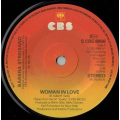 Barbra Streisand - Barbra Streisand - Woman In Love - CBS