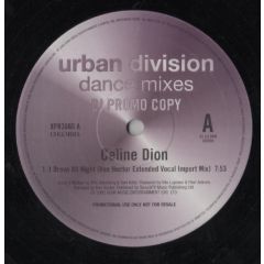 Celine Dion - Celine Dion - I Drove All Night - Columbia
