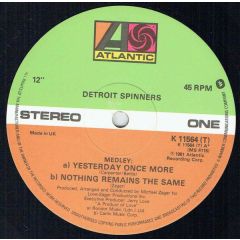 Detroit Spinners - Detroit Spinners - Yesterday Once More - Atlantic