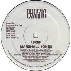 Marshall Jones - Marshall Jones - I Burn - Profile