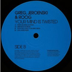 Greg / Jeroenski & Roog - Greg / Jeroenski & Roog - Your Mind Is Twisted - Data