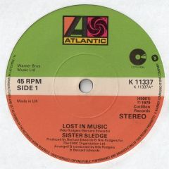 Sister Sledge - Sister Sledge - Lost In Music - Atlantic