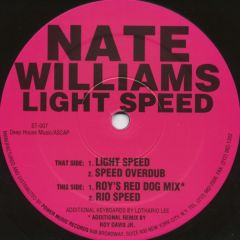 Nate Williams - Nate Williams - Light Speed - Power Music