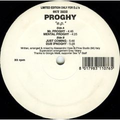 Proghy - Proghy - "e.p." - OUT